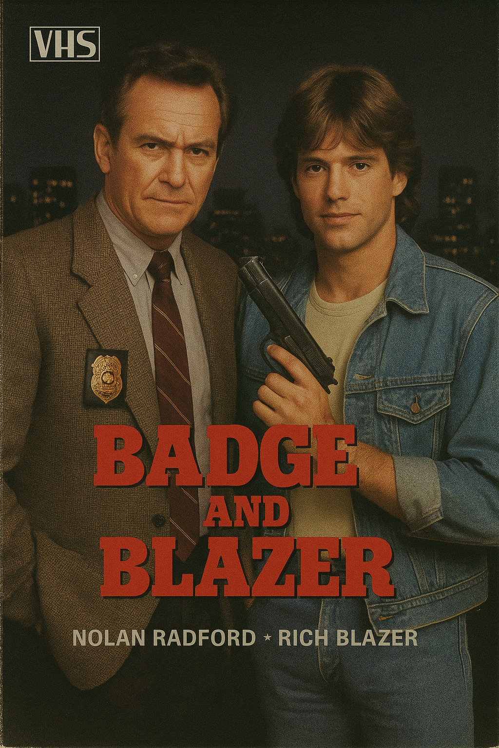 Badge & Blazer VHS